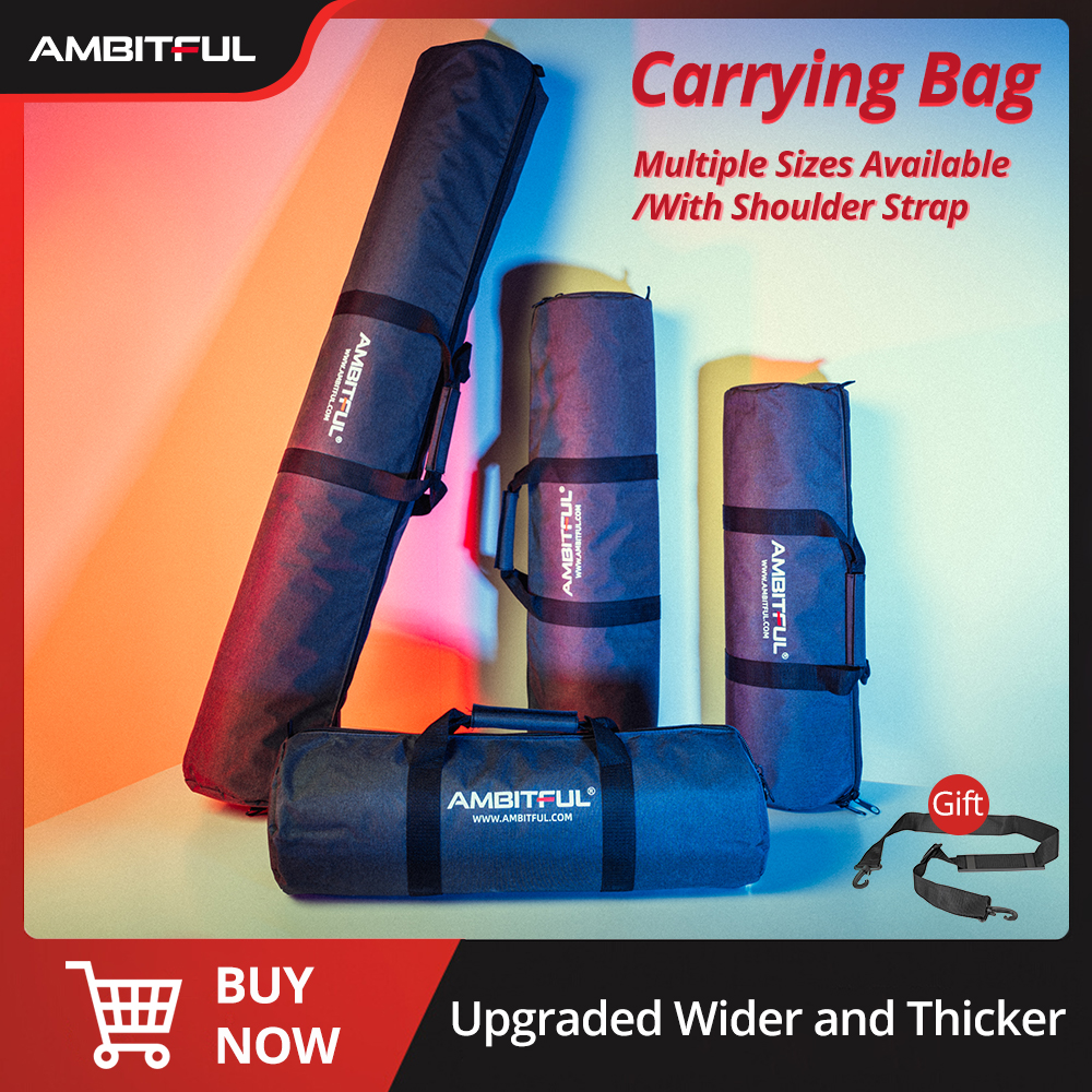 Photography Lighting Bag - AMBITFUL TB PRO 50/60/70//80/90/100/110/120/130/140cm Padded Camera