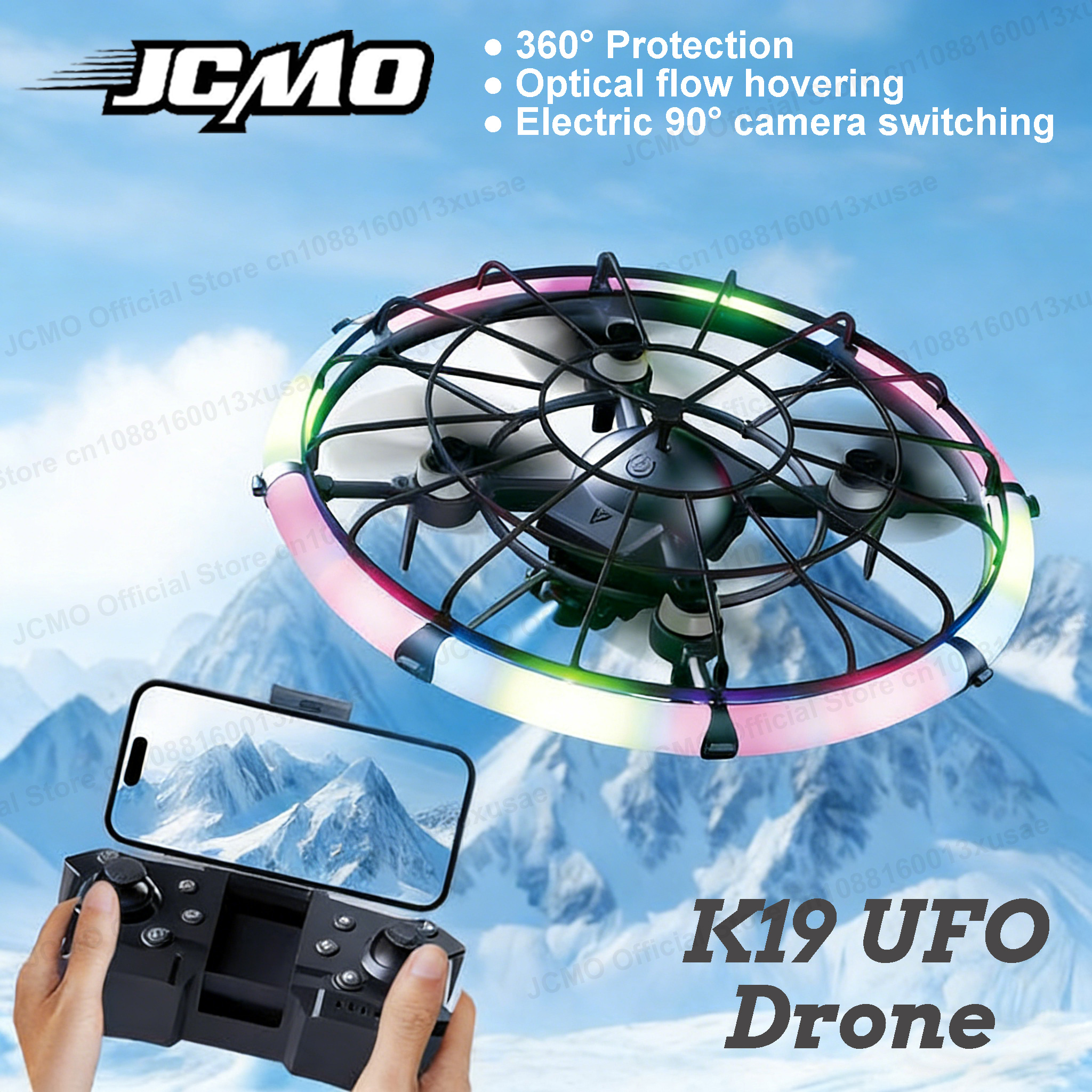 Photography Lighting For Beginners - JCMO RC Drone with Dual HD