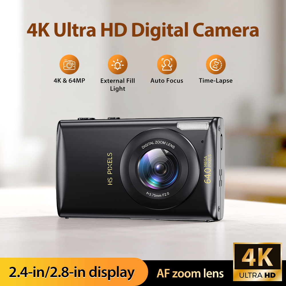 Photography Lighting For Beginners - 4K Ultra HD Camera 48MP Photography