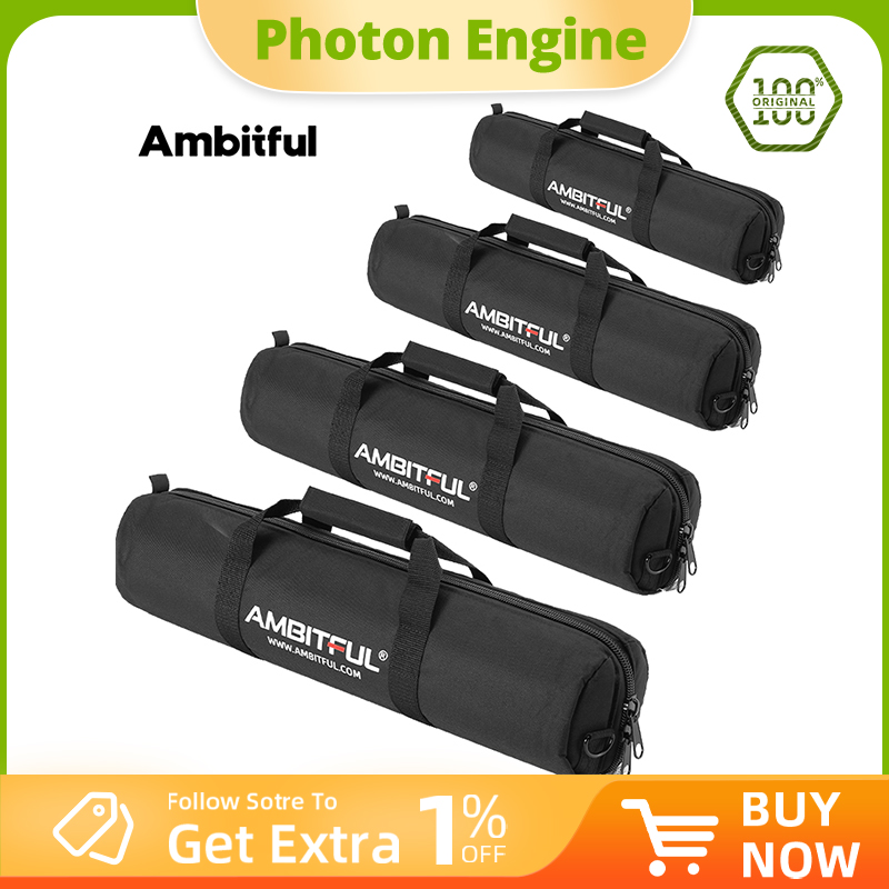 Photography Lighting Bag - 55/60/65/70/75/80/100/125cm Padded Camera Monopod Tripod Carrying