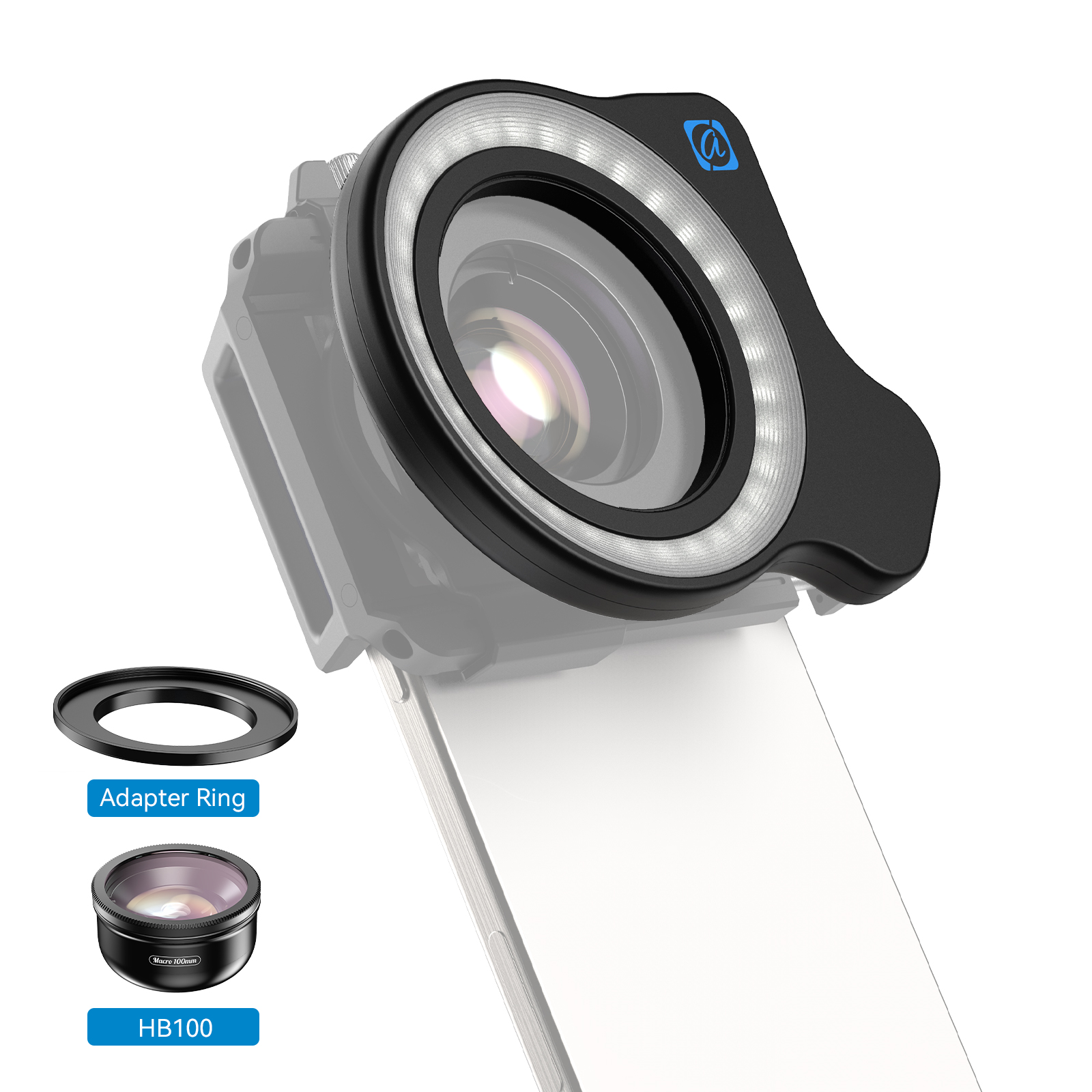 APEXEL 37mm 52mm Thread Macro  – Photography Lighting Ring recenzja i cena