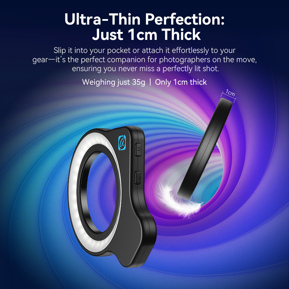 APEXEL 37mm 52mm Thread Macro  – Photography Lighting Ring recenzja i cena