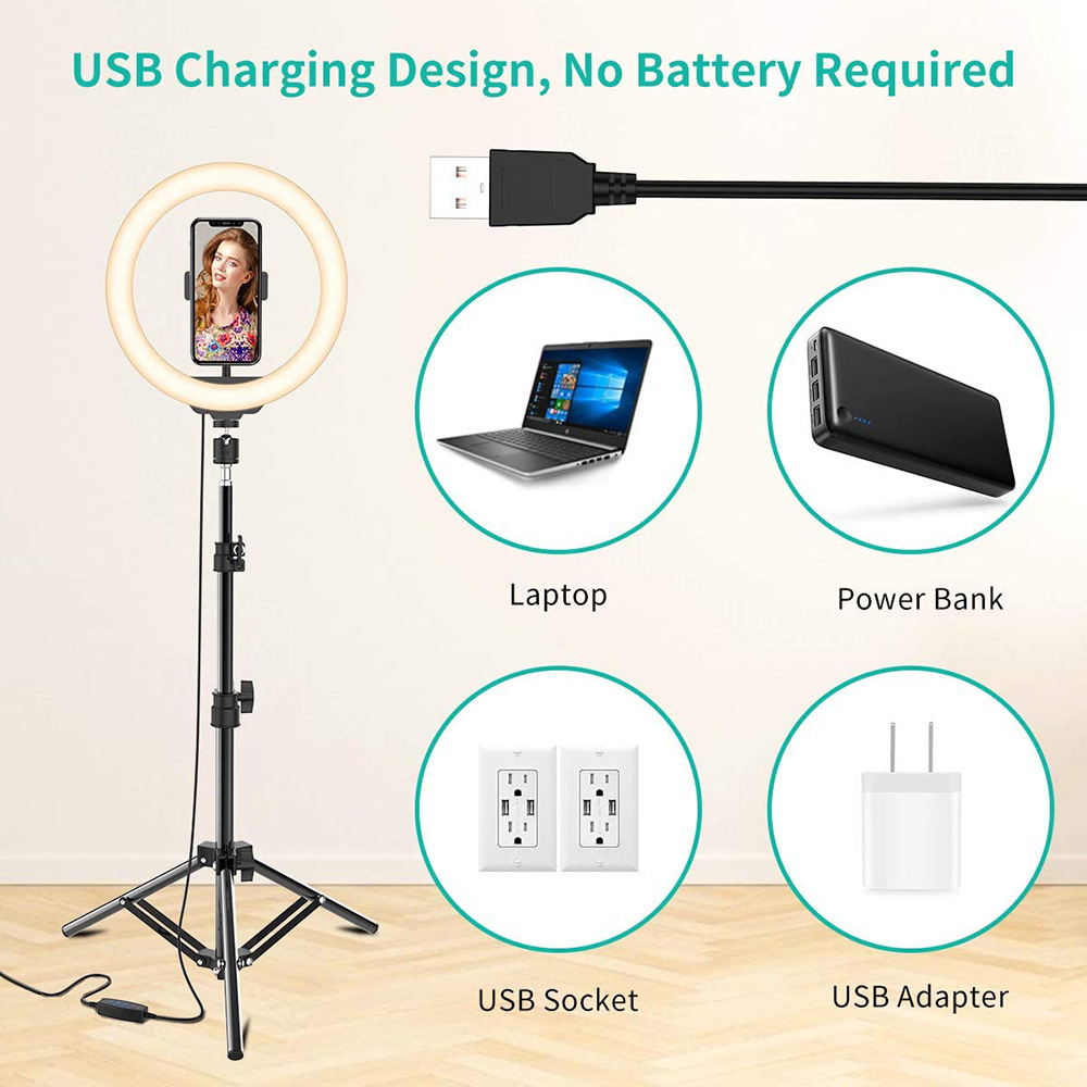 Phone Live Ring Light 10 Inch  – Photography Lighting Ring recenzja i cena