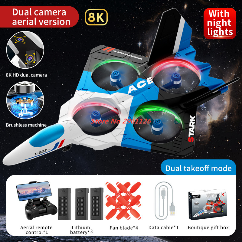 Mini Foam Drone 8K Dual Camera – Photography Lighting For Beginners recenzja i cena
