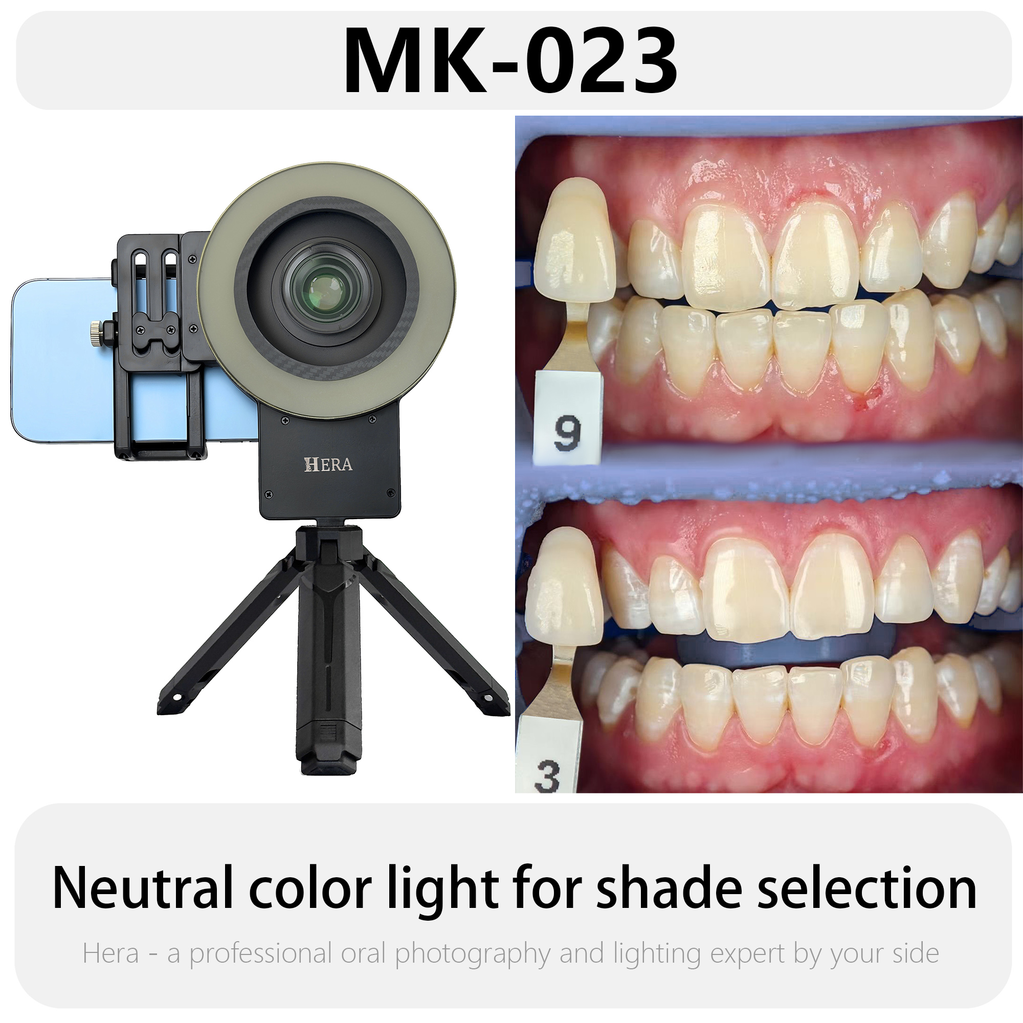 HERA MK-23 Intraoral Dental Ph – Photography Lighting Ring recenzja i cena