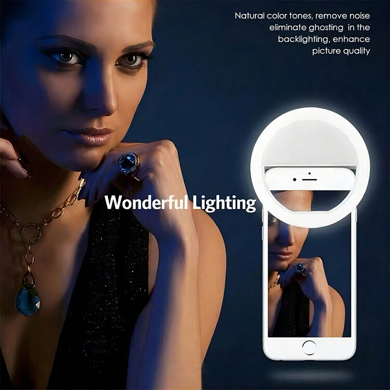 LED Selfie Ring Light Novelty  – Photography Lighting Ring recenzja i cena