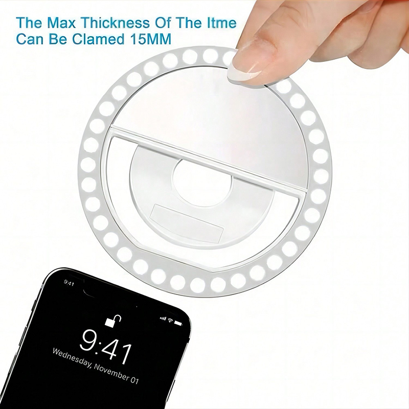 LED Selfie Ring Light Novelty  – Photography Lighting Ring recenzja i cena