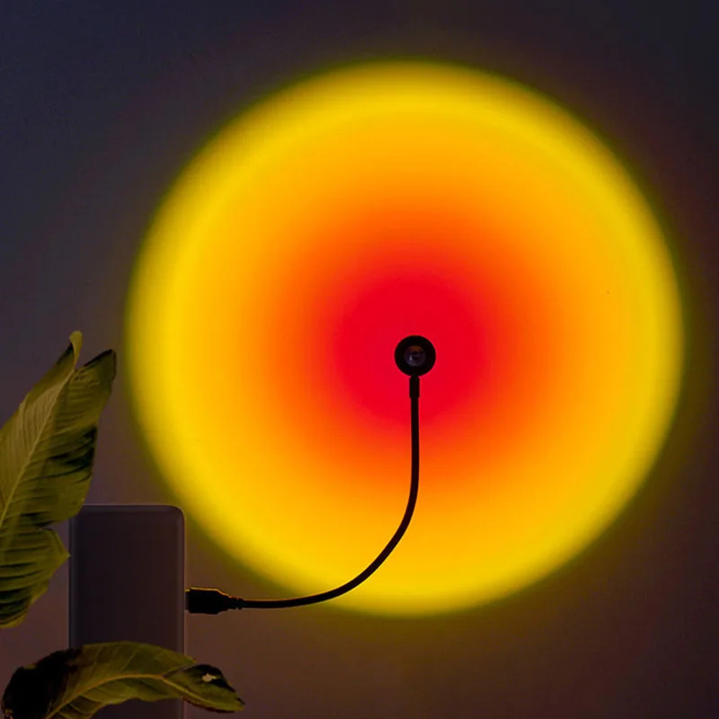 1-4pcs Sunset Lamp LED Rainbow – Photography Lighting Home recenzja i cena