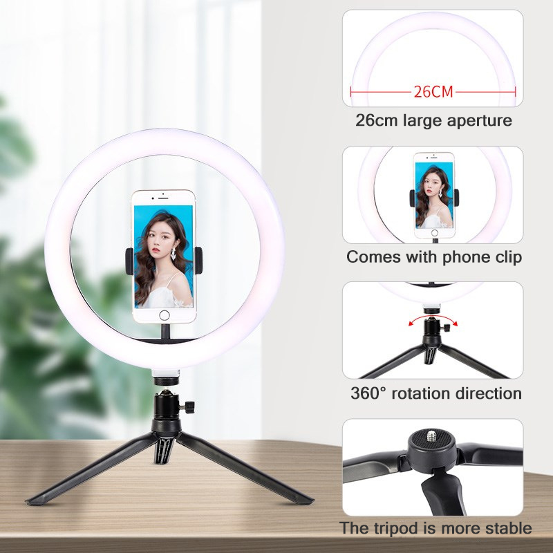 26cm 10 inch Led Ring Selfie L – Photography Lighting Ring recenzja i cena