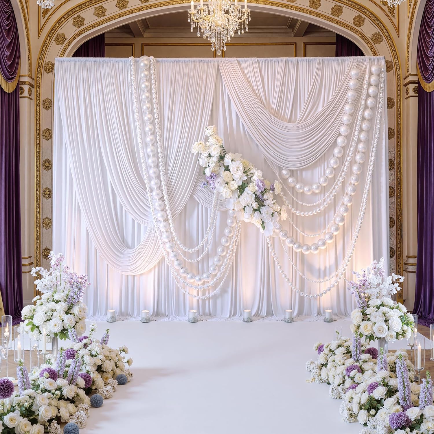 White Backdrop Curtains 10x10  – Lighting In Photography recenzja i cena