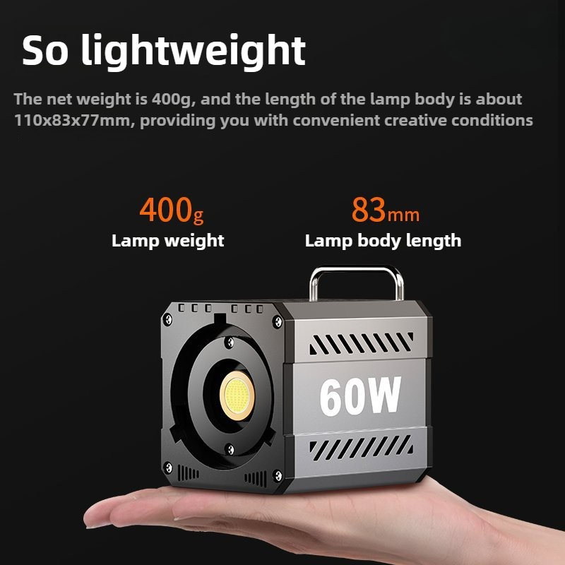 60W Tri-Color Video Light 2700 – Photography Lighting Home recenzja i cena