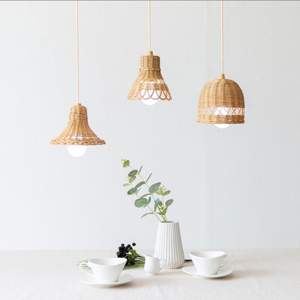 Rattan Lampshade Handmade Phot – Photography Lighting Home recenzja i cena