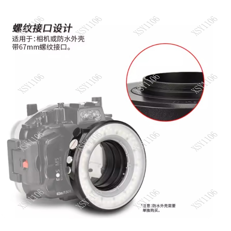 RGB LED Underwater Diving Flas – Photography Lighting Ring recenzja i cena