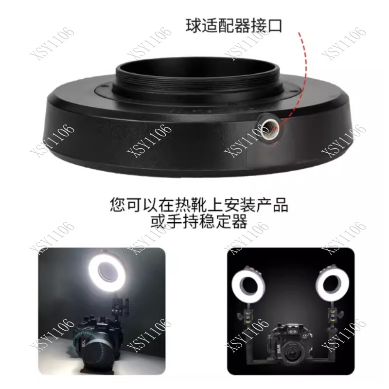 RGB LED Underwater Diving Flas – Photography Lighting Ring recenzja i cena