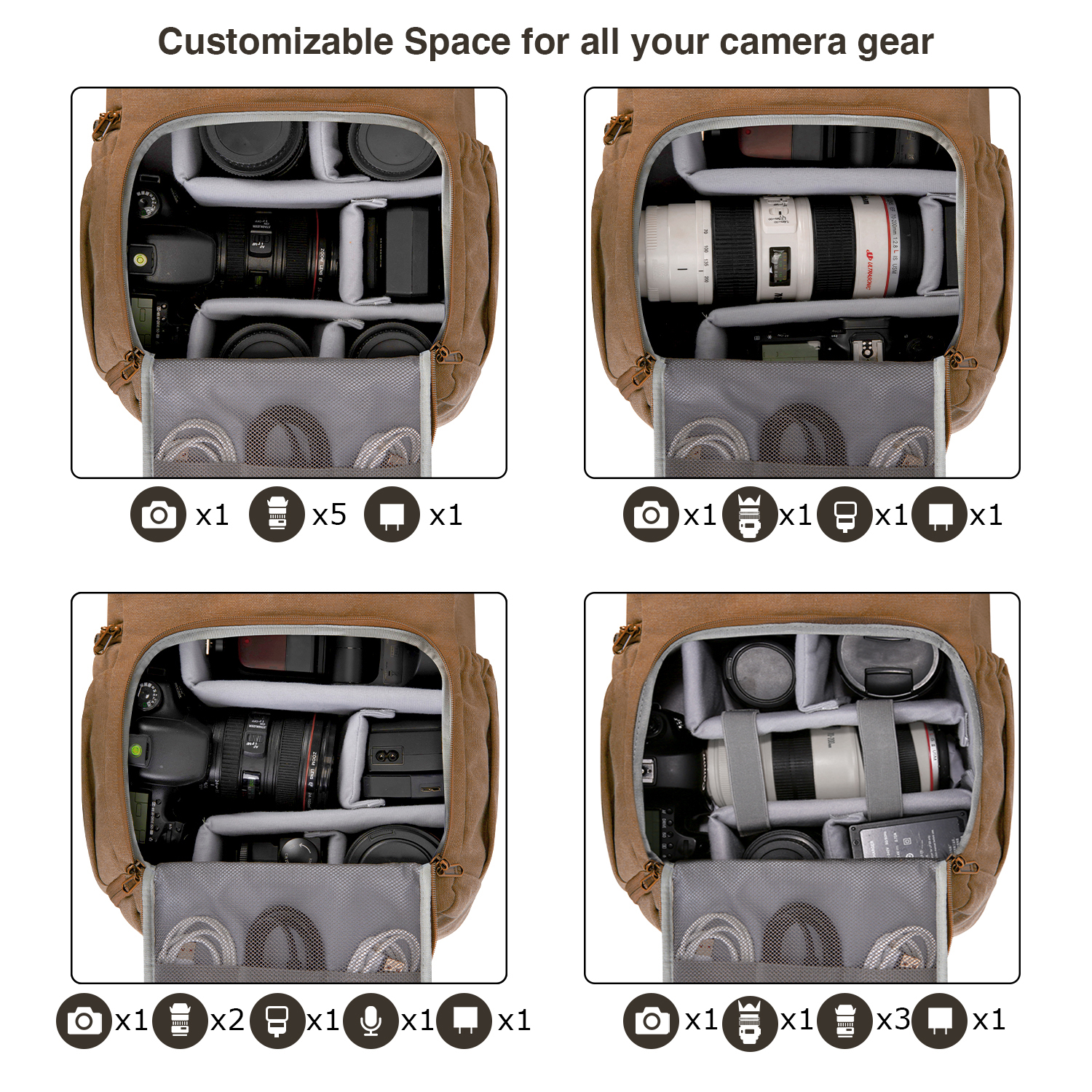 BAGSMART Camera Bag DSLR Photo – Photography Lighting Bag recenzja i cena