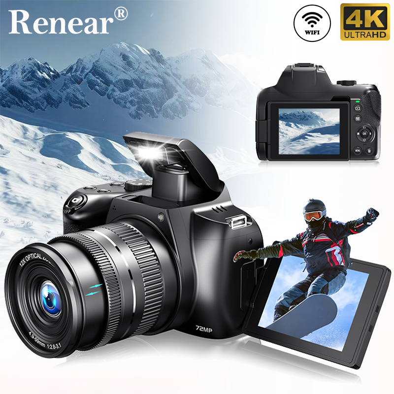 4K Digital Camera Professional – Photography Lighting For Beginners recenzja i cena